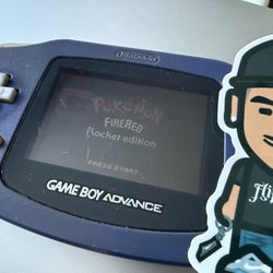 2002 POKEMON FIRE RED TEAM ROCKET EDITION NINTENDO GAMEBOY ADVANCE GBA GAME RARE