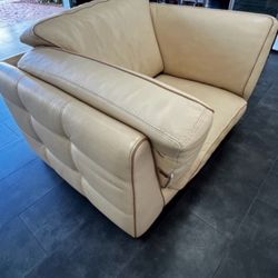 Leather Sofa Club Chairs
