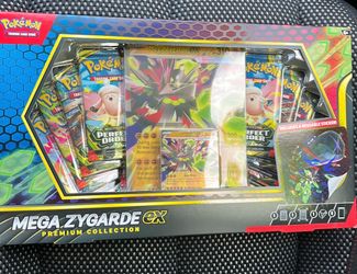 Mega Zygarde EX Premium Collection Box / Perfect Order and Phantasmal Flames packs