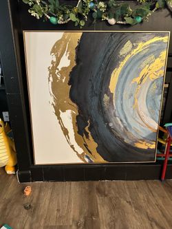 Blue Gold decor- $50 for both