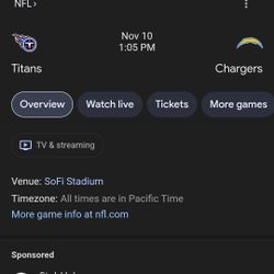 2 Tickets With Tailgate 