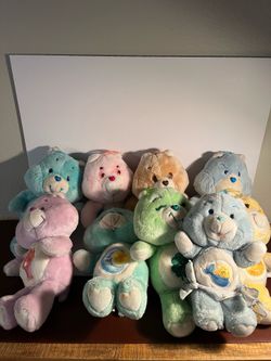 Vintage 1980s set of Carebears 🎀🎀