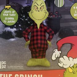 The Grinch 4 FT Inflatable 