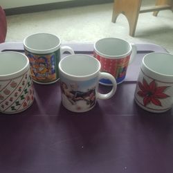 Christmas Themed Mugs