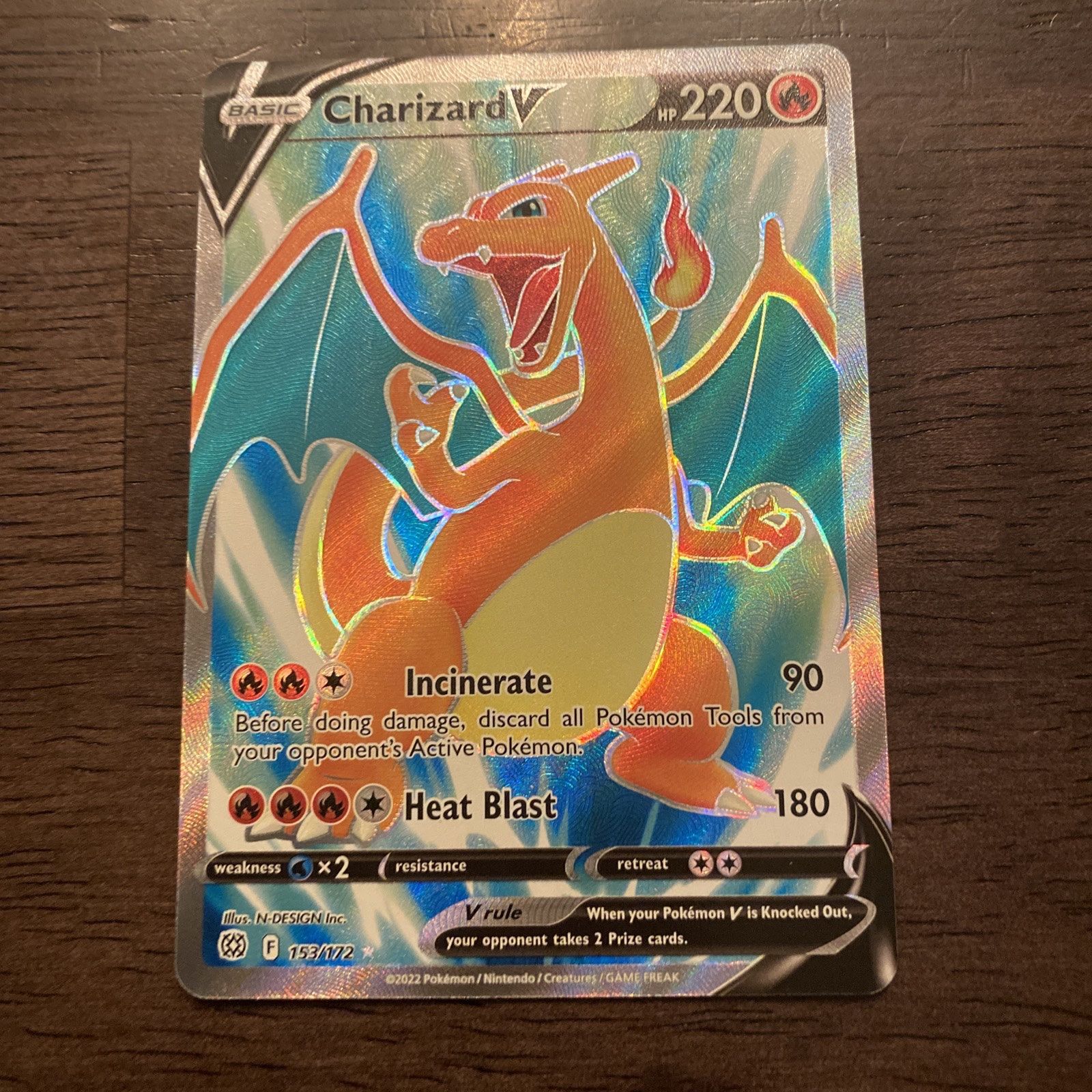 Charizard-V (153/172), Busca de Cards