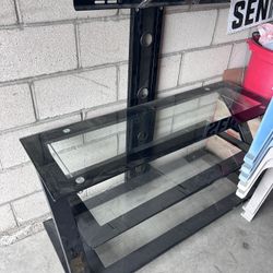 Glass Base TV Stand