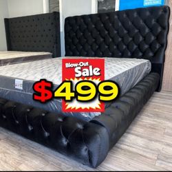 Queen Size Black European W Orthopedic Matres.colchon!!!!