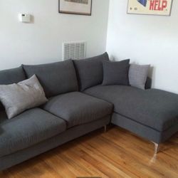 Grey Sectional Sofa From Interior Define