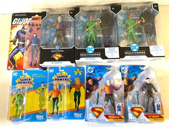 New DC 8  action figure figures