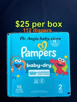 Pampers baby dry size 2