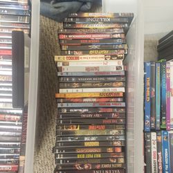 154 LIKE NEW DVDs