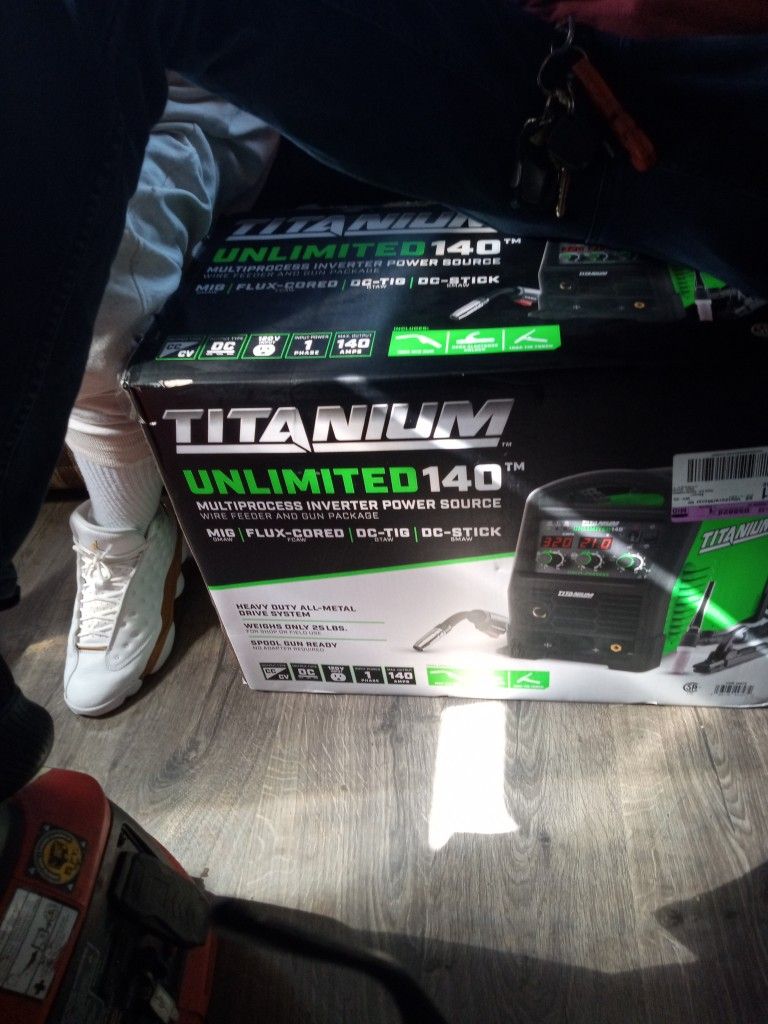 Titanium Unlimited 140 Welder And Multi Purpose Inverter