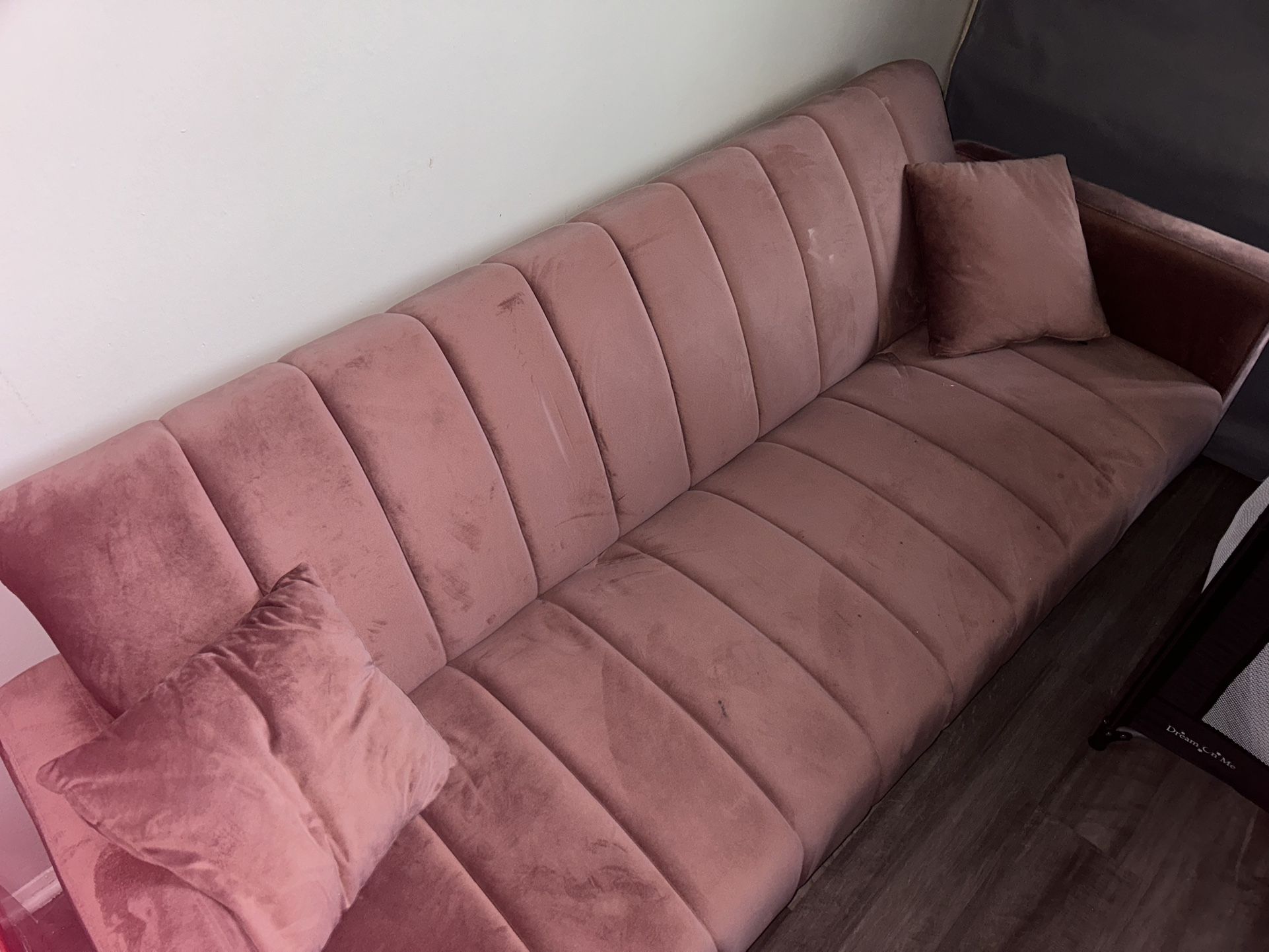 Pink Futon  Pick Up Only 