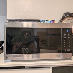 LG Stainless Steel Microwave - Large 2.0 cu ft (1200W)