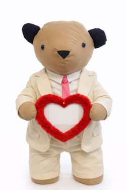 Valentine Photo Holder Bear