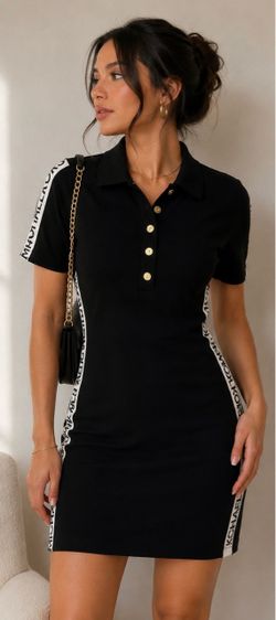Michael Kors Black Polo Dress