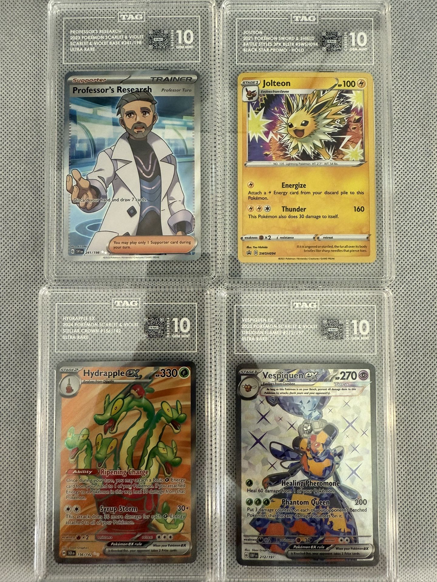 Pokemon And Sports Card Graded Slabs