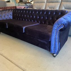 Chesterfield Velvet Sofa
