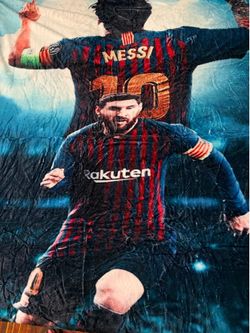 Lionel Messi blanket