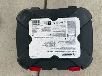 Husky 38 piece, 3/8 in drive mechanics tool set