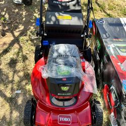 Toro Recycler - Lawnmower with 60 V battery 1 charger