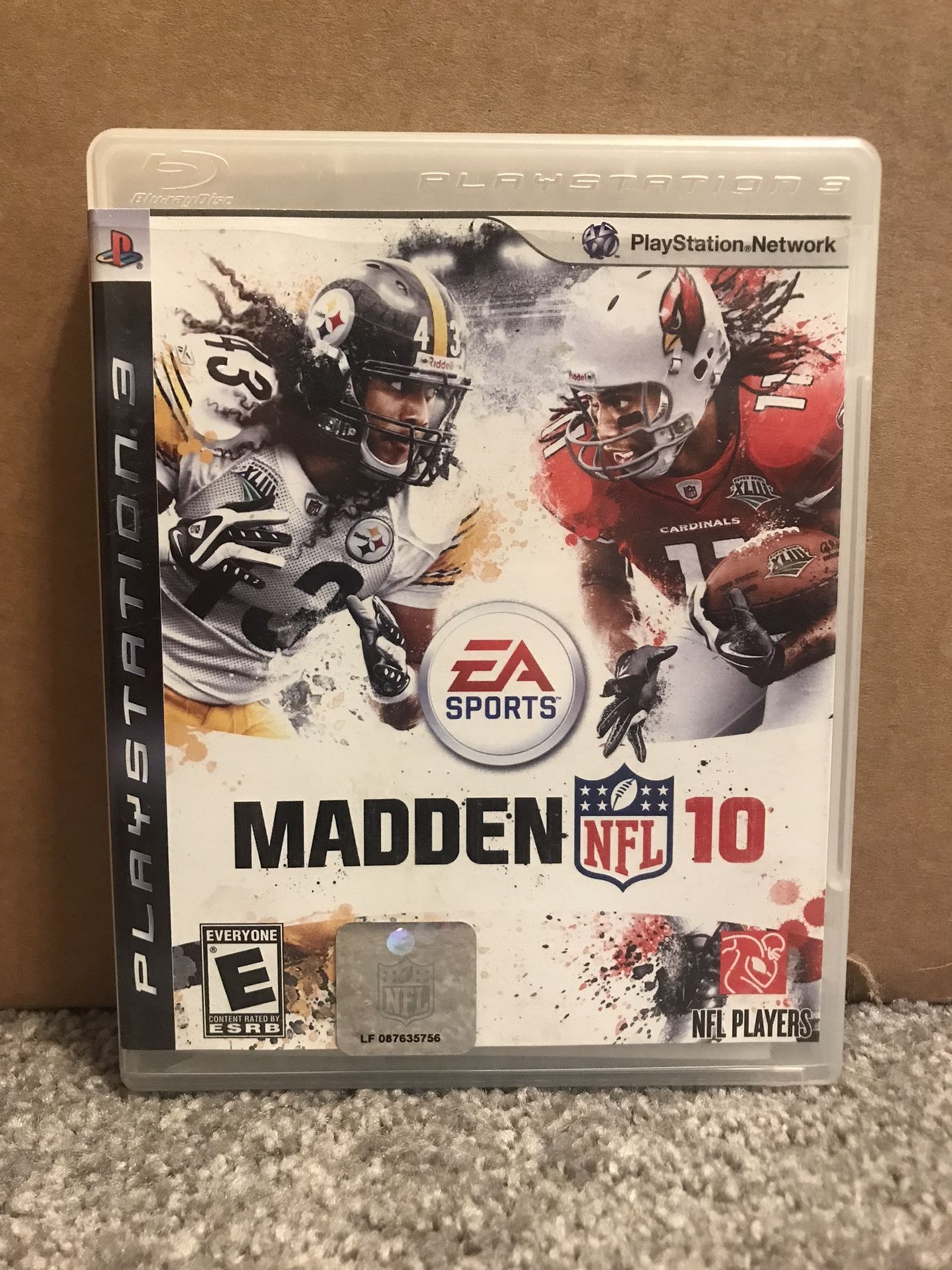 Madden 10’ PS3 w/ Case & Manual