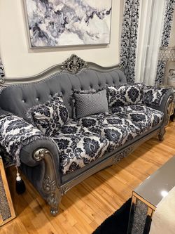 Sofa and loveseat