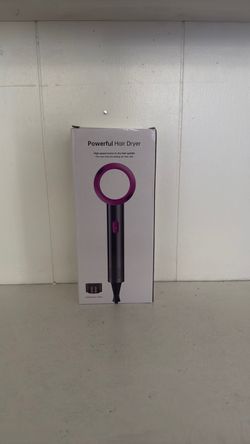 Powerful Ring Hair Dryer in Box