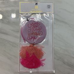 Mary Square Car Air Freshener 