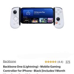 BackBone Cell Phone Gaming Device