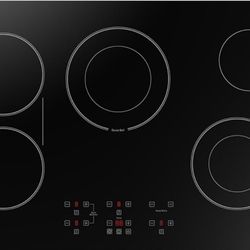 Gudsunal Electric Cooktop 5 Burners, ETL & FCC Certificated, Sync Burner, Quick Boil, Keep Warm, 9 Heating Level, Timer, Child Lock & Auto Shutdown, D