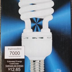 4100K 105W 120V Spiral 4100K Mogul Base