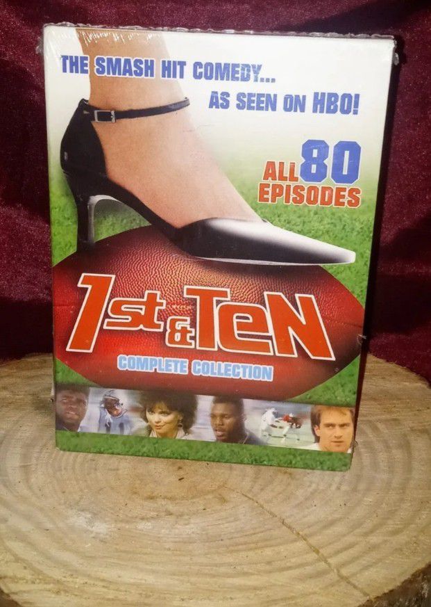 NWT HBO's Original Series "1st & Ten" The Complete Collection (DVD BOX SET) 
