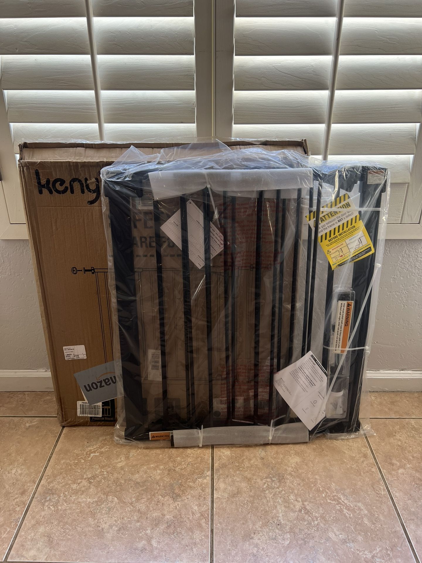 Keny 30-46” Extra Wide Baby/ Pet Gate