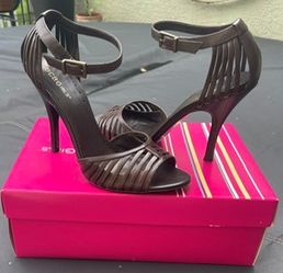BCBGirls BG-Zarina Chocolate Vacchetta High Heels – Size 8.5