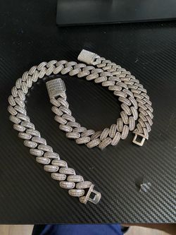 22 mm CZ Diamond Chain