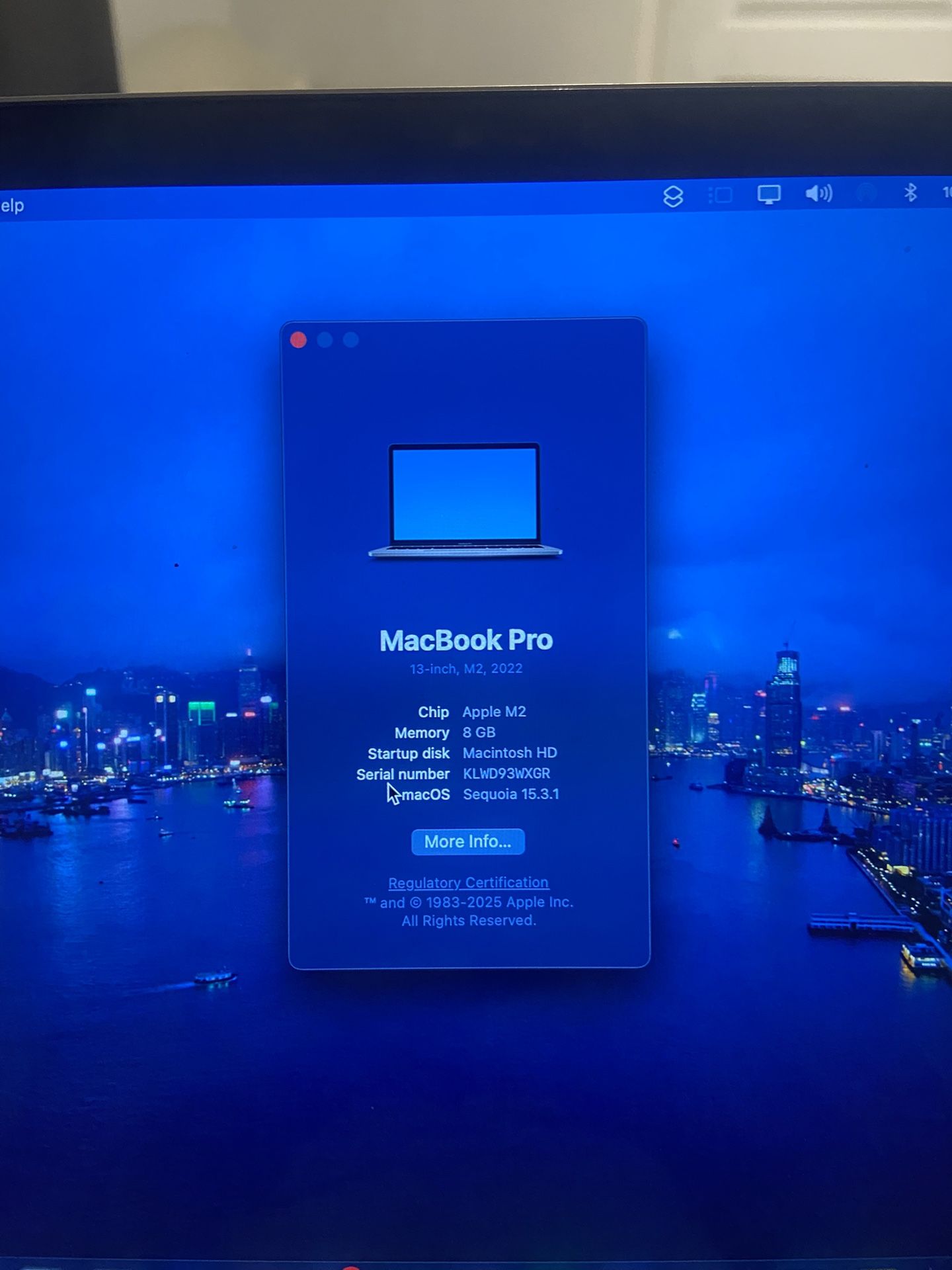 MacBook Pro 13" M2 2022