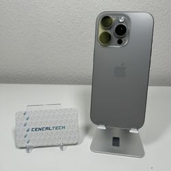 iPhone 16 Pro 128gb At&t and Cricket Carrier 92% 🔋 Health In Very Good 7/10 Condition #0086