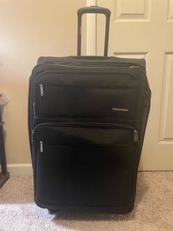 Steve Madden Large Rolling Luggage Suitcase