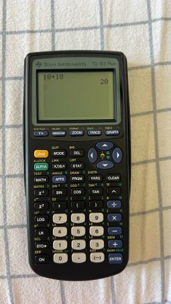 Texas Instrument TI-83 Plus Graphing Calculator