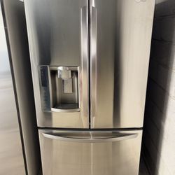 LG Stainless Steel Refrigerator And Freezer