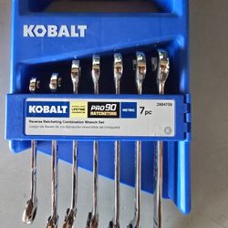 Kobalt 7 -Piece Set Metric Ratchet Wrench