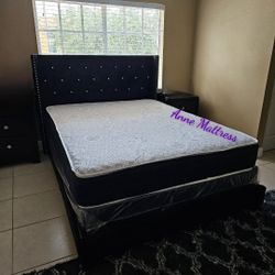 NEW QUEEN MATTRESS AND BOX SPRING 😉 100% QUALITY & CONFORM 👌