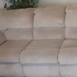 Tan Upholstered Sofa Sleeper Couch Delivered