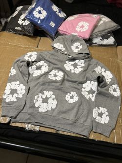 Denim Tear The Cotton Wreath Sweatshirt - Gray