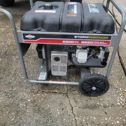 Generator, New Briggs And Stratton Storm Responder