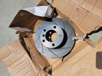 Slotted Rotors & New Brake Pads