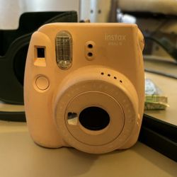 Pink Polaroid Camera 