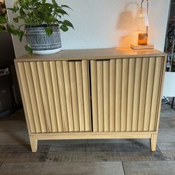 Threshold Thousand Oaks Wood Scalloped Cabinet  Studio McGee