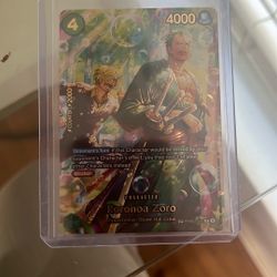 2026 ONE PIECE OP14-EB04-THE AZURE SEA'S SEVEN #006 RORONOA ZORO